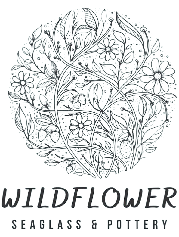 Wildflower Sea Glass Logo