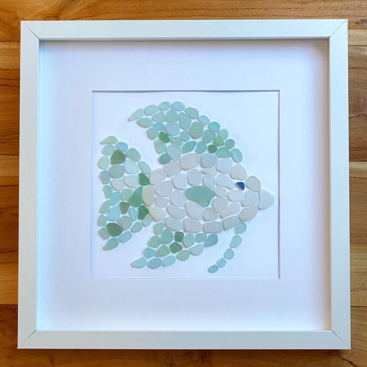 ocean fish sea glass beach decor